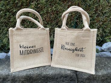 Jute Geschenktasche